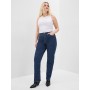 High Rise Cheeky Straight Jeans