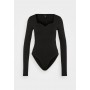 ONLAMINA SQUARE NECK BODY - Long sleeved top - black