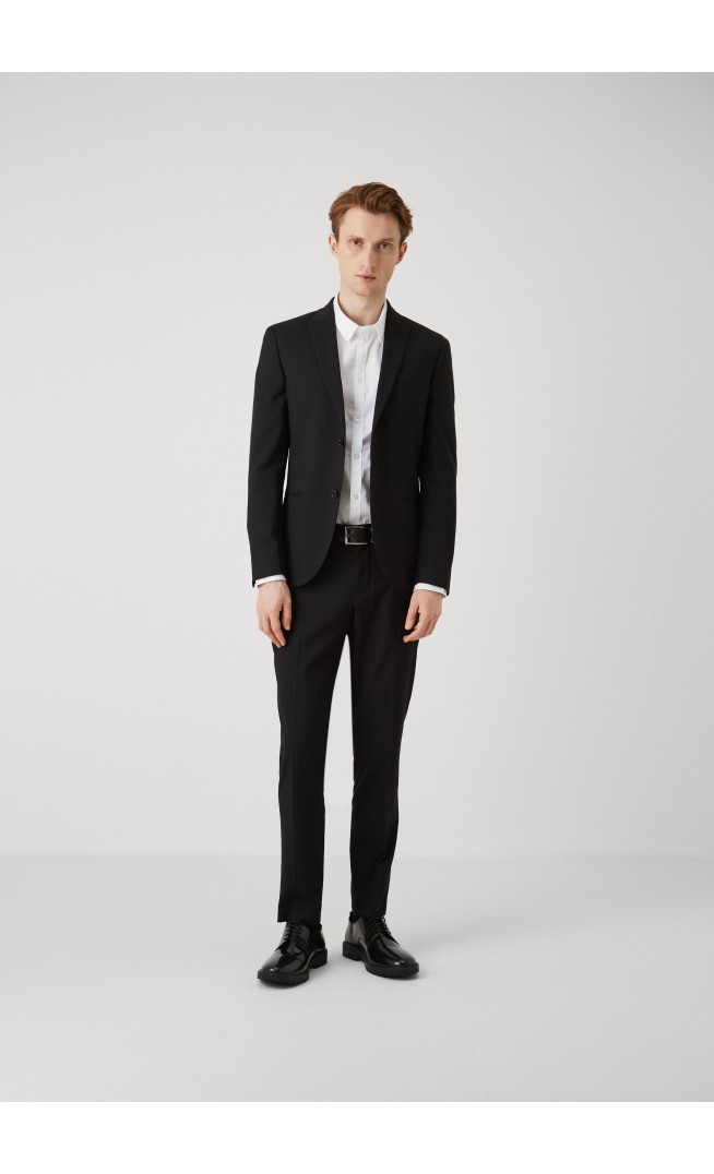 BASIC PLAIN SUIT - Suit - black