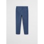 Mango Straight cut linen trousers.