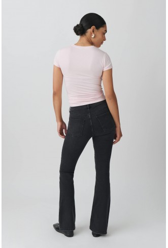 Low waist bootcut jeans