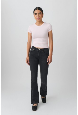 Low waist bootcut jeans