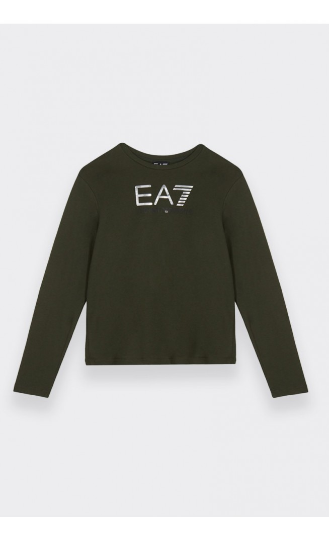 GREEN JUNIOR LONG SLEEVE T-SHIRT