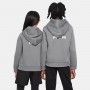 Nike Air Junior Hoodie - Grey/White/Black