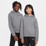 Nike Air Junior Hoodie - Grey/White/Black