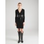 ABOUT YOU Dress 'Silvana' in Black  MUNGON RRIPI NE MES