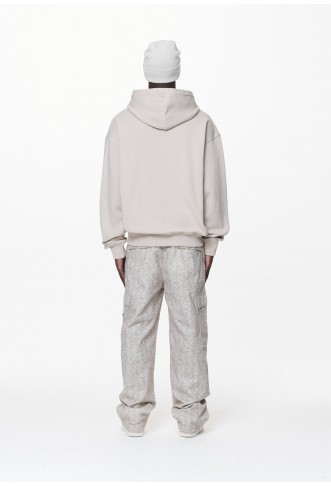 MANOR OVERSIZED HOODIE - Hoodie - washed dust cream