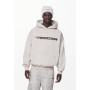 MANOR OVERSIZED HOODIE - Hoodie - washed dust cream