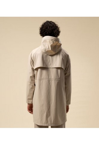 Everyday Rain Jacket Long Sandstone