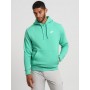 Sportswear Club Fleece Pullover Hoodie in Spring Green & White