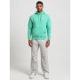 Sportswear Club Fleece Pullover Hoodie in Spring Green & White