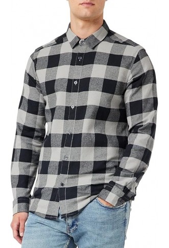 Only & Sons Men's Onsgudmund Ls Checked Shirt Noos