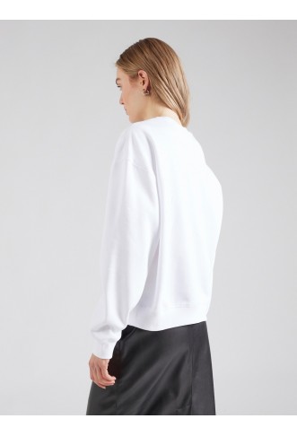 WEEKDAY Sweatshirt 'Essence Standard' in White