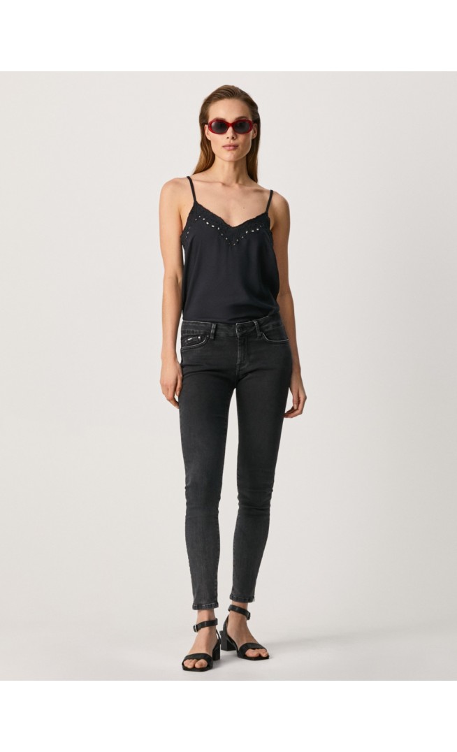 Pepe Jeans women's black Pixie jeans