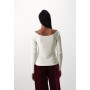 ONLCARI OFF SHOULDER - Long sleeved top - cloud dancer