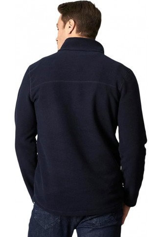 Standard Fit Stand Collar Polar Sweatshirt