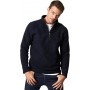 Standard Fit Stand Collar Polar Sweatshirt