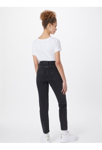 Monki Regular Jeans in Black Denim