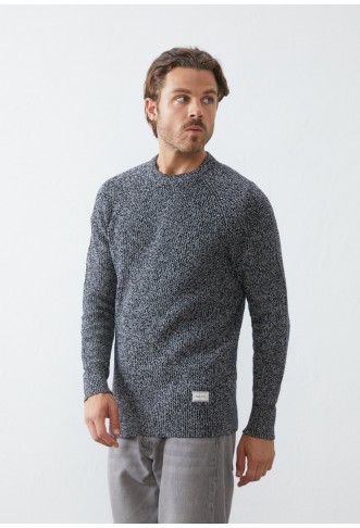 Jumper - mottled grey