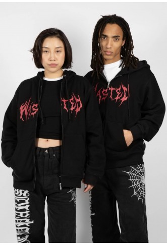 WASTED PARIS Hoodie Zip Widow Unisex