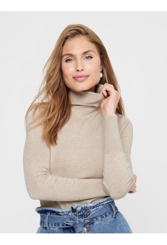 ONLY Sweater 'ONLVENICE' in Taupe