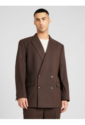 TOPMAN Regular fit Suit Jacket in Dark Brown