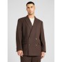 TOPMAN Regular fit Suit Jacket in Dark Brown