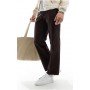 Weekday joel relaxed chinos in black