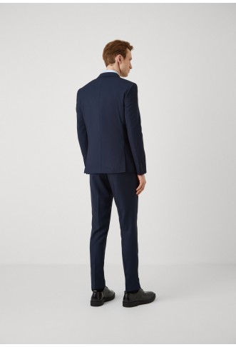 BIRDSEYE SUIT-   dark blue