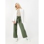 Hailys Loose fit Pleat-Front Pants 'Delila' in Khaki