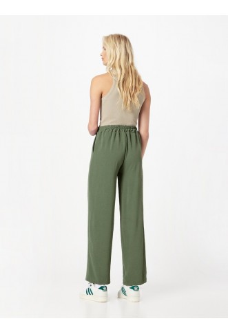 Hailys Loose fit Pleat-Front Pants 'Delila' in Khaki