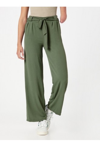 Hailys Loose fit Pleat-Front Pants 'Delila' in Khaki