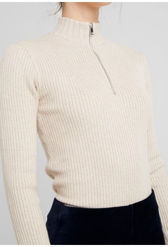 Pre-owned Jumper - beige