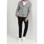 Pre-owned Cardigan - mottled dark grey