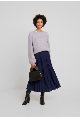 Pleated skirt - maritime blue