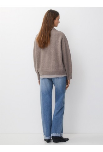 Pull&Bear Sweater in Light Brown