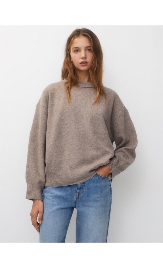 Pull&Bear Sweater in Light Brown