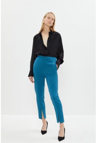 Split Front Peg Trouser