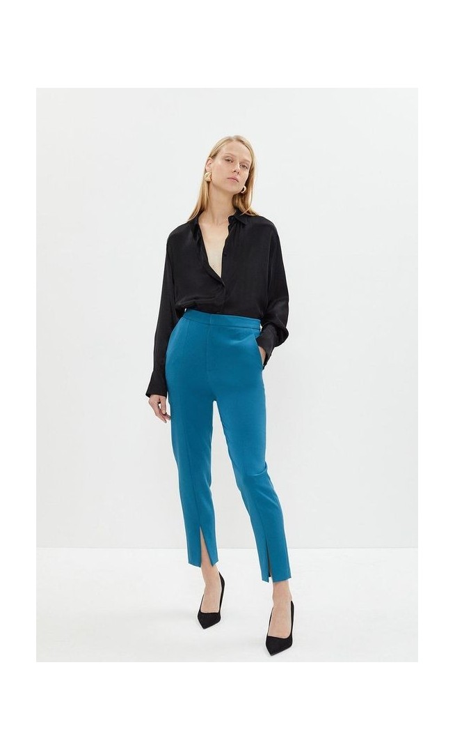 Split Front Peg Trouser