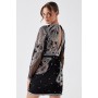 Julie Kuyath Butterfly Beaded Mini Dress