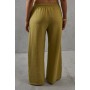 Viscose Nylon Wide Leg Trouser