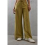 Viscose Nylon Wide Leg Trouser