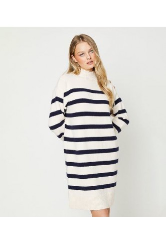 Buy Oasis Statement Button Detail Classic Bretton Jumper Dress