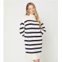 Buy Oasis Statement Button Detail Classic Bretton Jumper Dress