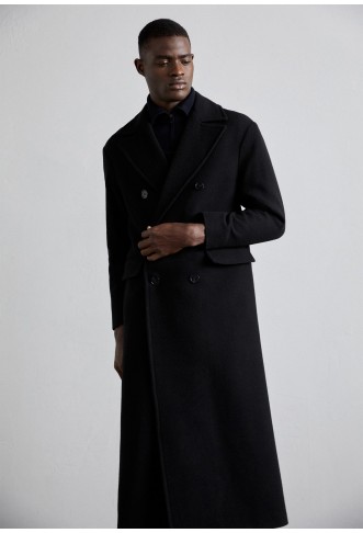 LONG COAT - Classic coat - black