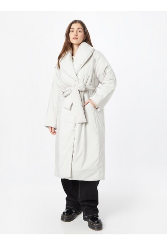 including VAT WEEKDAY Winter coat 'Zyan' in Natural White