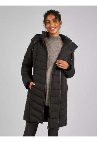 JOJO MAMAN BÉBÉ Longer 2 In 1 Maternity Puffer Coat