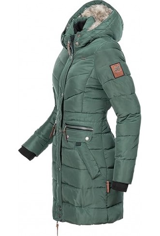 Navahoo Paula Women's Warm Quilted Long Winter Jacket