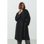 Long belted coat