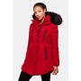 MARIKOO Winter Coat 'Moonshine' in Red